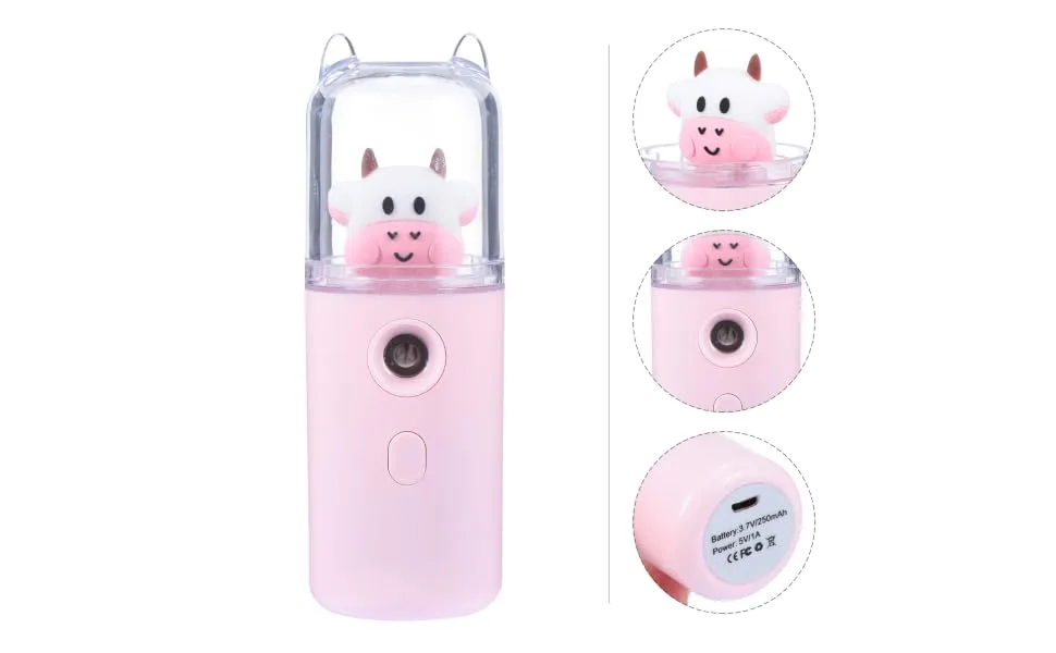 WOONEKY Moisturizer Portable Humidifiers Eyelash Extensions Spray Humidifier Plastic Material - product information 2