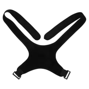 Gatuida Belt Holder Brace Shoulder Rest Straightener Men Women Posture Band Black Polyester - product information 1