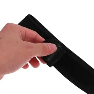 Gatuida Belt Holder Brace Shoulder Rest Straightener Men Women Posture Band Black Polyester - product information 4