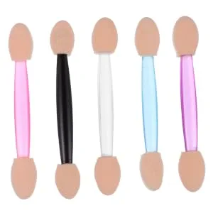 Outanaya 5 Boxes Double Ended Eyeshadow Brush Eyeshadow Brush Sponge Kit Makeup Applicator Non Latex - product information 1
