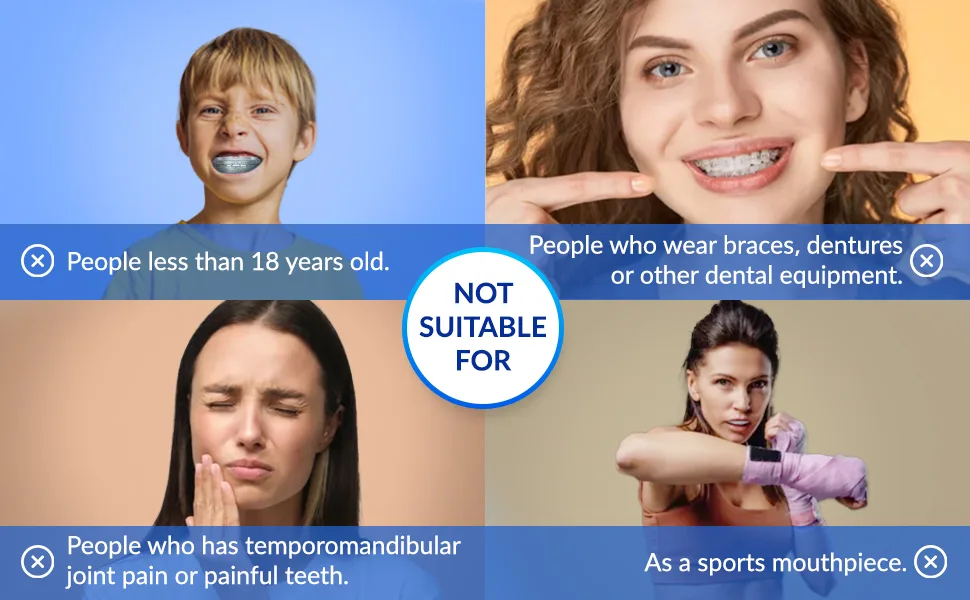 Kaitse Anti Snoring Devices for Sleep: Snoring Solution - Anti Snoring Mouth Guard - Effective Anti-Snoring Mouthpiece Stop Snoring - Anti Snoring Devices for Sleep