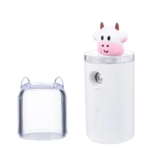 FOYTOKI Moisturizer Hydrating Humidifier Face Cartoon Humidifier Skin Steamer White Plastic Material - product information 2