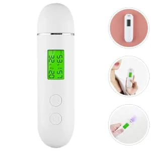 PLAFOPE Skin Tester Skin Tag Remover Pen Skin Hydration Sensor Skin Care Pen Skin Meter Plastic Shell White - product information 2