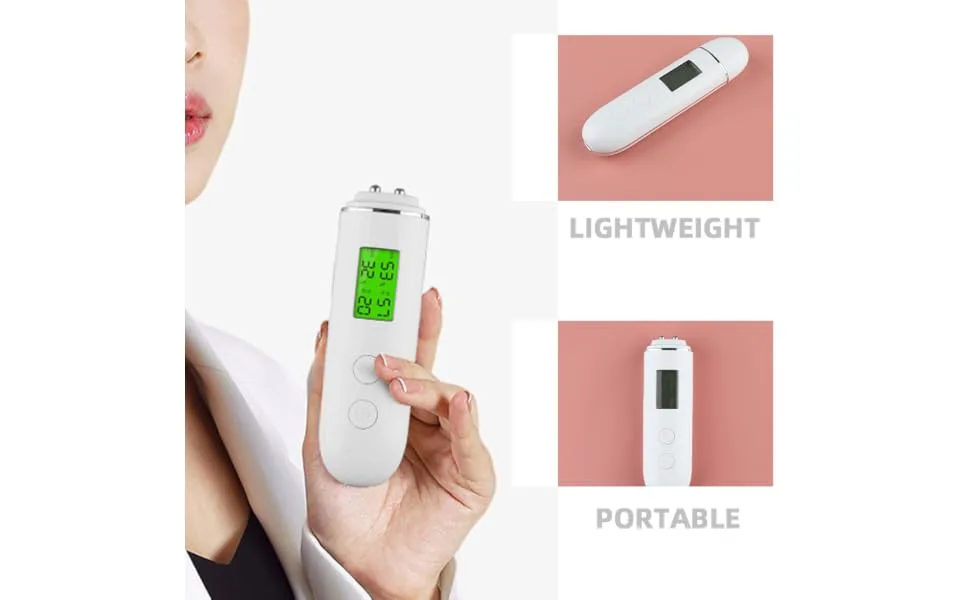 PLAFOPE Skin Tester Skin Tag Remover Pen Skin Hydration Sensor Skin Care Pen Skin Meter Plastic Shell White - product information 3