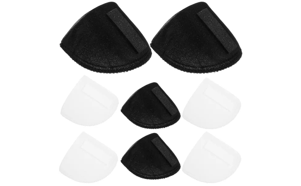 BCOATH 4 Pairs Shoulder Pads Push-up Shoulder Enhancer Shoulder Enhancer Pads Sponge Clothing Polyester - product information 3