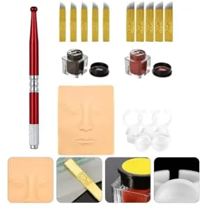 HAPINARY 1 Set Eyebrow Microblading Supply Make up Kit Eyebrow Microblading Kit Professional - product information 2