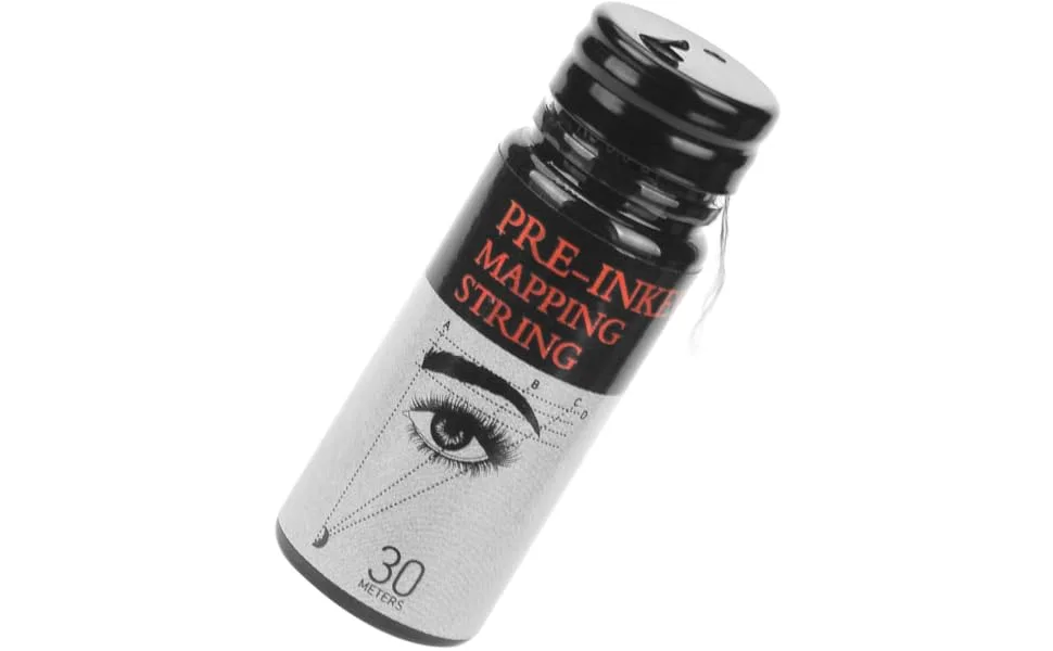 Gogogmee Eyebrow Ink Black Line Eyebrow Measure Tool Professional Eyebrow Line Portable Eyebrow Pencil - product information 3
