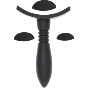 WOONEKY 2 Sets Eye Shadow Stamp Eyeshadow Stamp for Home Lazy Eyeshadow Makeup Accessories Black - product information 2