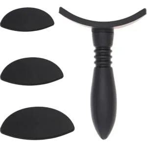 WOONEKY 2 Sets Eye Shadow Stamp Eyeshadow Stamp for Home Lazy Eyeshadow Makeup Accessories Black - product information 4