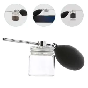 DRESSOOS Duster Professional Powder Holder Home Accessory Hair Fibers Spray Applicator Glass Hair Spray Major - product information 5