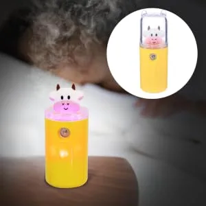 Outanaya Moisturizer Portable Humidifiers Steamer for Face Humidifier Mister Sprayer Plastic Material 3.8x3.8x10.8cm - product information 1