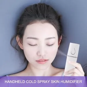 FOYTOKI 1pc Mini Face Spray Instruments Hunidifier Sprayer Portable Humidifer Steamer Mini Humidifier White - product information 1