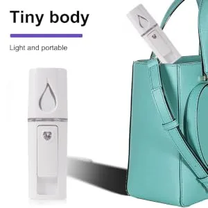 FOYTOKI 1pc Mini Face Spray Instruments Hunidifier Sprayer Portable Humidifer Steamer Mini Humidifier White - product information 4