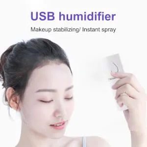 FOYTOKI 1pc Mini Face Spray Instruments Hunidifier Sprayer Portable Humidifer Steamer Mini Humidifier White - product information 6