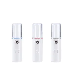 WOONEKY 1pc Sprayer Hydrating Humidifier Face Steamer Cleaner Mini USB Humidifier White - product information 3