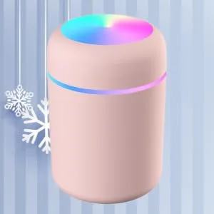 PLAFOPE Spray Humidifier Portable Humidifiers for Home Air Humidifier Car House Humidifier Pink - product information 1