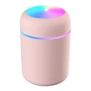 PLAFOPE Spray Humidifier Portable Humidifiers for Home Air Humidifier Car House Humidifier Pink - product information 2