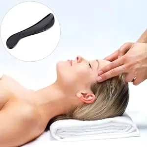 BCOATH Scraping Board Face Tools Massaging Tools Facial Tool Guasha Hair Comb Massaging Plate Horns Trigger - product information 4