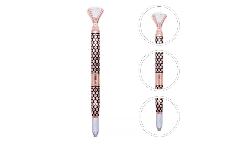 NOLITOY 3 Pen Makeup Eyebrow Needles Embroidered Microblading for Permanent Head Manual - product information 1