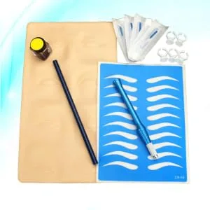 Gogogmee Coffee Dark Practice Eyebrow Pigment and Eye Manual Ink & Pencil Skin Embroidery - product information 3
