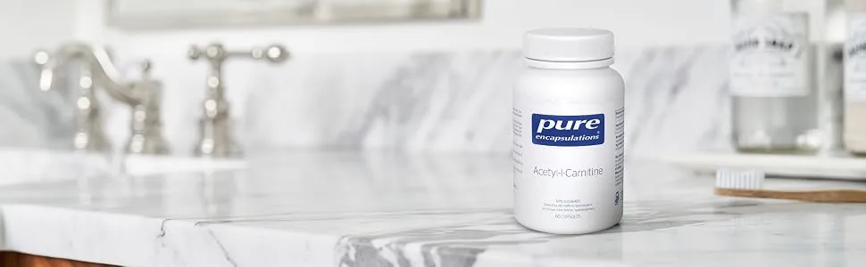 Pure Encapsulations - Acetyl-l-Carnitine - Hypoallergenic Supplement to support Memory and Attention - 60 Capsules - product information 3