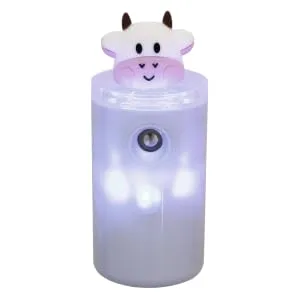 Outanaya Moisturizer Cartoon Humidifier Mini Handy Mist Sprayer Skin Steamer Plastic Material White - product information 6