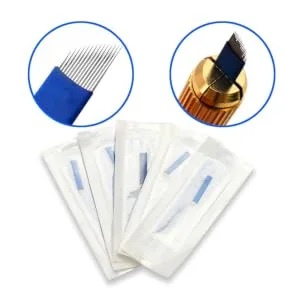 Beatifufu with Kit Microblading Practice Eyebrow Storage Pen Semi-permanent Golden Manual Skin Pencil - product information 1