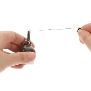Gogogmee Measurement Tool String Ink Line Box Ink Line Ruler Eyebrow Ruler Eyebrow Line Meters Mee Brow Mapping Bottled Vial 6.5x2.6cm Brown - product information 1
