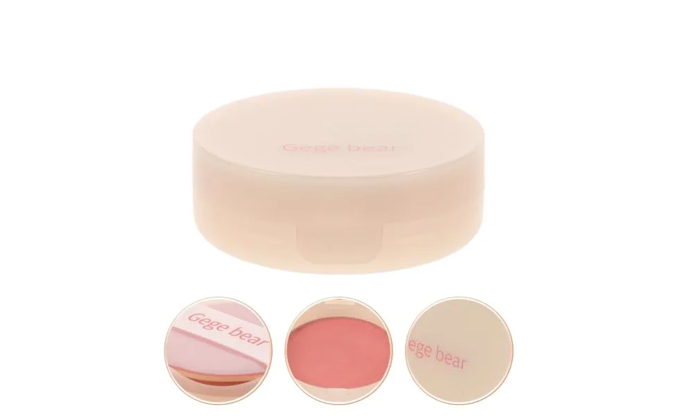 FOYTOKI Cushion Blush Blouses Cosmetic Blush Cushion Makeup Korean Blush Makeup Blushes Blush Pallet Pink - product information 1