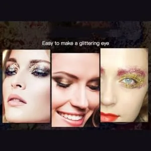 WOONEKY 12 Boxes Glitter Eyeshadow Pigments Eye Shadow Powder Pearl Eyeshadow Palette - product information 5