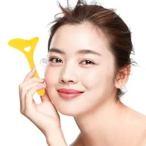 FOYTOKI Eyeliner Stamp Eye Liner Pencils Mascara Drawing Aid Tool Make up Tools for Eyes Yellow 12.00X6.00X0.50CM - product information 5