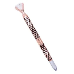 WOONEKY 3 Embroidery Pen Eyebrow Pen Brow Pencil Embroidered Pen Permanent Pen Golden Crystal - product information 2