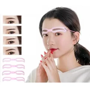 NOLITOY 5 Lash Kit Lady Tools Eyelash Tools Reusable Eyebrow Card Suite Adjustable Eyebrow Pencil Miss - product information 3