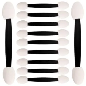 HAPINARY 4 Double Ended Eye Shadow Stick Beauty Sponges Accessories for Cosmetic Brush Makeup Supply - product information 1