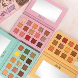 SOESFOUFU 1pc 15 Portable Eyeshadow Compact Eyeshadow Palette Glitter Eye Eyeshadow Makeup Accessories - product information 1