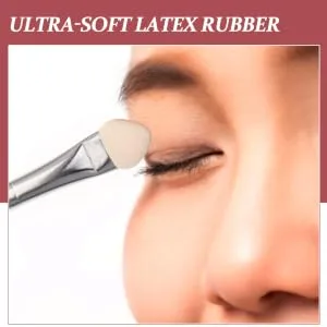 Outanaya Blending Brush Make up Eye Shadow Brush Round Sponge Eyeshadow Applicator Gel Manicure Kit - product information 1