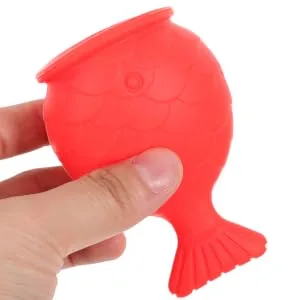 Gogogmee Silicone Fish Lip Filler (red) Device Lip Plumper for Women Lips Enhancer Plumper Machine - product information 5