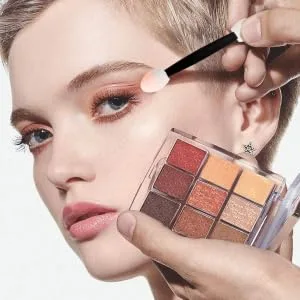 SKISUNO 4 Double Ended Eye Shadow Stick Makeup Tools Double Ended Sponge Applicator Lip Mask Brush Miss Girl - product information 5