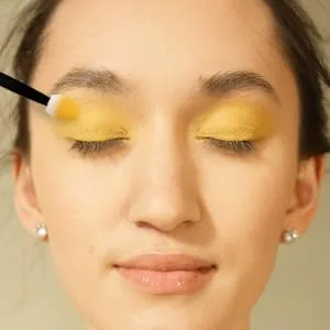 SKISUNO 4 Double Ended Eye Shadow Stick Makeup Tools Double Ended Sponge Applicator Lip Mask Brush Miss Girl - product information 6