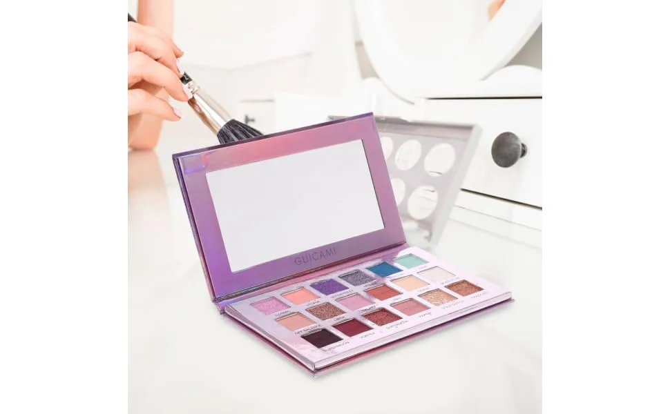 WOONEKY 1pc 15 Portable Eyeshadow Compact Eyeshadow Palette Cosmetic Eye Shadows Cosmetic Pallet - product information 1
