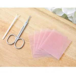 BIUDECO 1 Set Double Eyelid Sticker Double Eyelid Pastes Clear Duct Tape Double-sided Tape Fiber Strip - product information 1