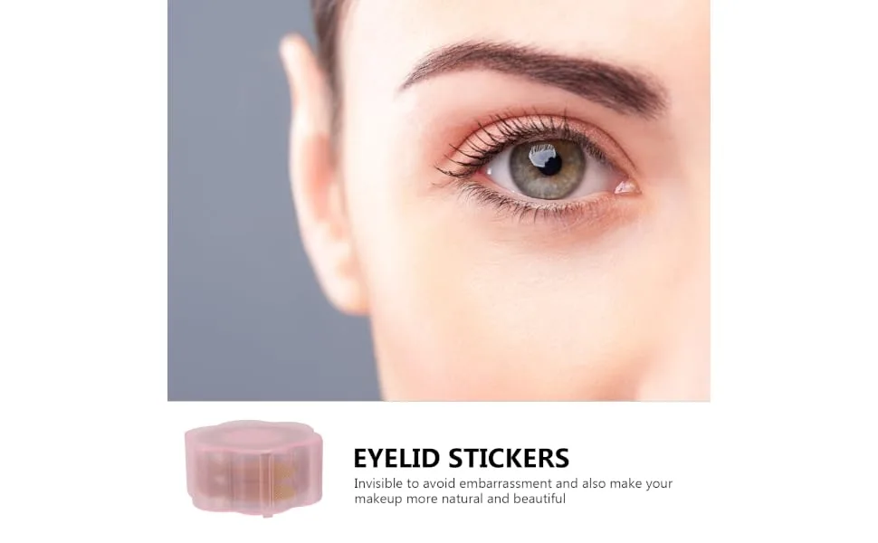 NOLITOY 1 Set Double Eyelid Sticker Invisible Eye Stickers Natural Eyelid Patches Makeup Tools Make up - product information 6