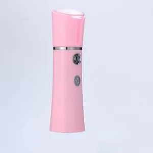 FOYTOKI 1pc Facial Spa Steamer Spray Cleaner Pore Cleaner Pink Handheld Spray 14.10X4.00X4.00CM - product information 5