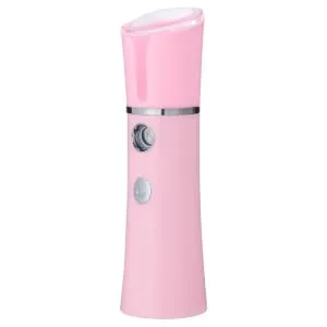 FOYTOKI 1pc Facial Spa Steamer Spray Cleaner Pore Cleaner Pink Handheld Spray 14.10X4.00X4.00CM - product information 7