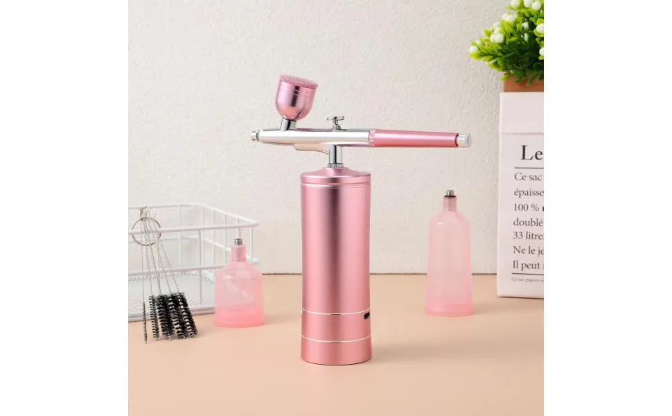 HAPINARY 1 Set ( usb) Airbrush for Nails Handheld Cordless Airbrush Air Brush Aluminum Alloy - product information 3