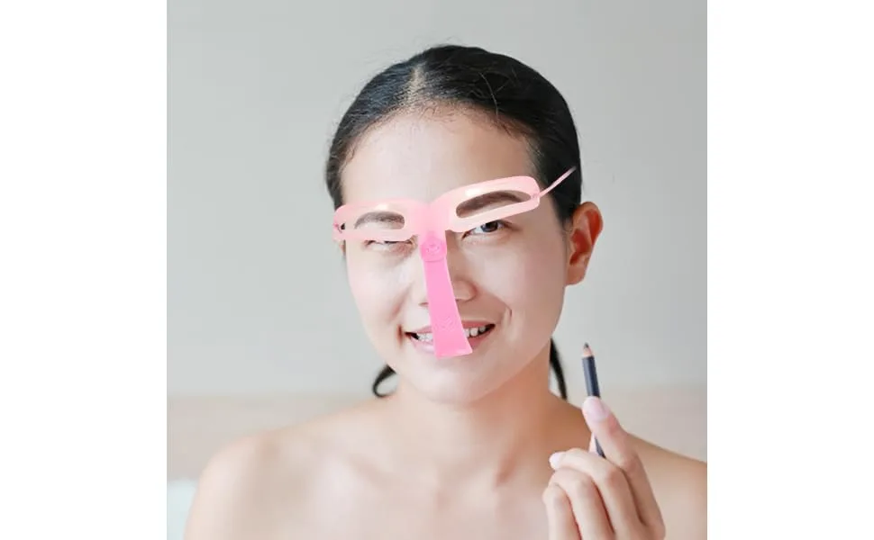 FOYTOKI Eyebrow Tools 3 Sets Eyebrow Aid Eyebrow Pen Convenient Eyebrow Tool Four Generations Card Eyebrow Shape - product information 1