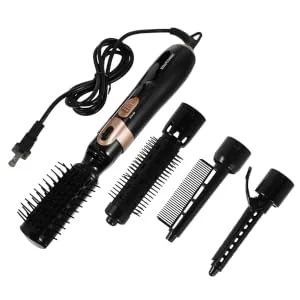 Outanaya 1 Set Curling Iron Curling Wand Hairdressing Tool Portable Hair Curler Heated Hair Rollers Black Abs - product information 5