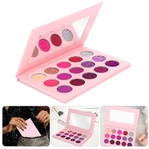 Outanaya 15 Eyeshadow Palette Glitter Eyeshadow Woman Eyeshadow Compact Purple Eyeshadow Compact - product information 4