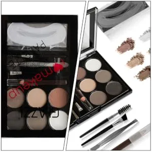SOESFOUFU 1 Set Eyebrow Powder Set Eyebrow Beautify Makeup Tools Eyebrow Shaping Powder Abs - product information 1