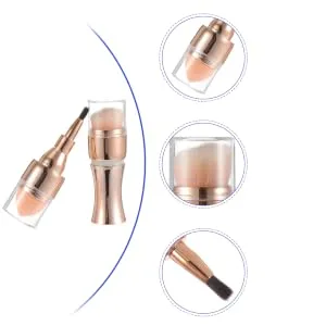 CIMAXIC 1pc 4 in 1 makeup brush makeup foundation brush Makeup Loose Brush Dual Ended Blush Brush face cream - product information 5